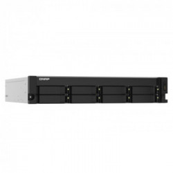 QNAP TS-832PXU AL324 Collegamento ethernet LAN Armadio (2U) Nero NAS