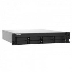 QNAP TS-832PXU AL324 Collegamento ethernet LAN Armadio (2U) Nero NAS