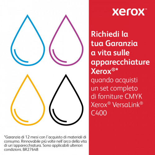 Xerox Cartuccia toner Ciano per VersaLink C400...