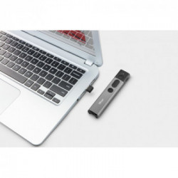 Trust Kazun puntatore wireless RF Alluminio, Nero