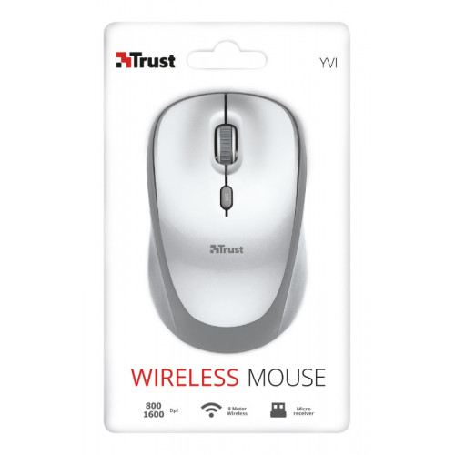 Trust Yvi mouse RF Wireless Ottico 1600 DPI...