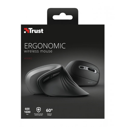 Trust Verro mouse RF Wireless Ottico 1600 DPI...