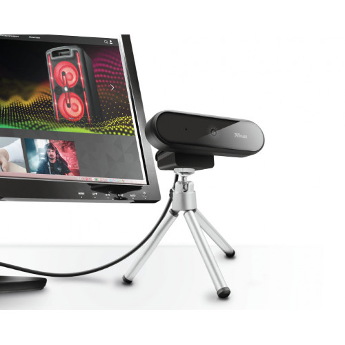 Trust Tyro webcam 1920 x 1080 Pixel USB Nero