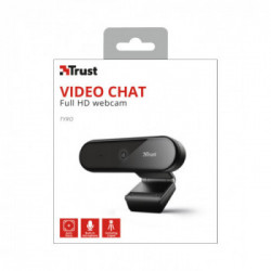 Trust Tyro webcam 1920 x 1080 Pixel USB Nero