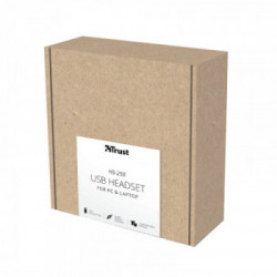 Trust HS-250 Cuffia Padiglione auricolare Nero