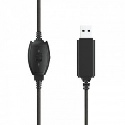Trust HS-200 Cuffia Padiglione auricolare Connettore 3.5 mm USB tipo A Nero