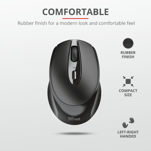 Trust Zaya mouse Ambidestro RF Wireless Ottico...