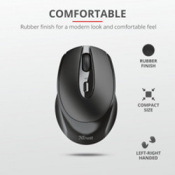 Trust Zaya mouse Ambidestro RF Wireless Ottico 1600 DPI
