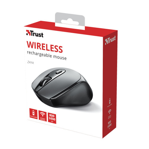 Trust Zaya mouse Ambidestro RF Wireless Ottico...