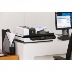 HP Scanjet Enterprise Flow 7500 Scanner Piano e ADF 600 x 600 DPI A4 Nero, Bianco