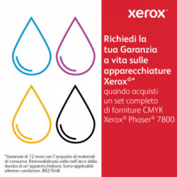 Xerox Stampante Phaser 7800, Cartuccia Toner Magenta Capacità Standard (6.000 Pagine)