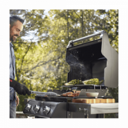 Weber Spirit E-315 GBS - Barbecue a Gas, 3 Bruciatori, Modello 46512229, Nero