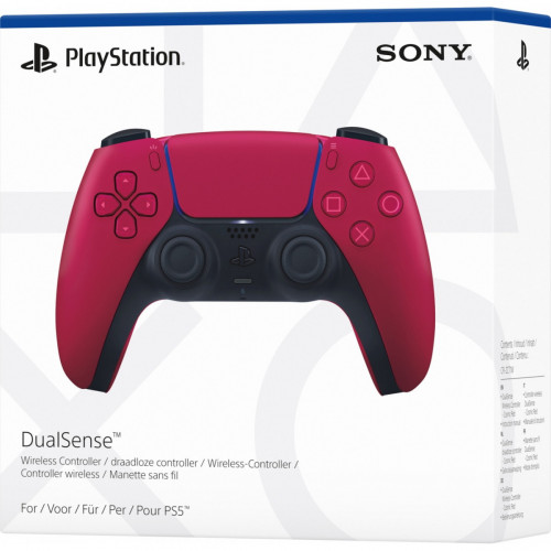 Sony DualSense Nero, Rosso Bluetooth/USB...