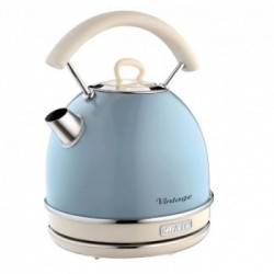 Ariete 2877 Vintage - Bollitore Elettrico, 2000 W, 1.7 Lt., Celeste