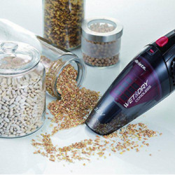 Ariete 2474 Wet&Dry Cordless - Aspirabriciole Senza Filo, 12 Min Autonomia, 3 Accessori