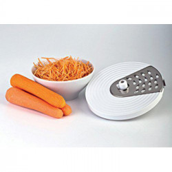 Ariete Robomix Compact 1769 - Robot da Cucina, 500 W, 2 Velocità + Pulse, 5 Lame, 1 Disco