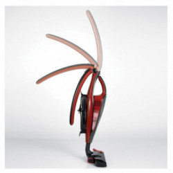 Ariete 2764 EVO 2 in 1 - Scopa Elettrica con Filo, Senza Sacco, 600 W, 0.8 L, 80 dB(A),