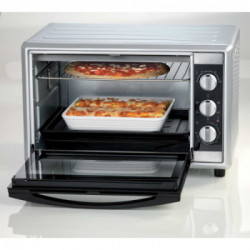 Ariete 986 Bon Cusine - Forno Elettrico con Girarrosto, Funzione Statica e Timer, 1800 W, 45 Lt., Nero