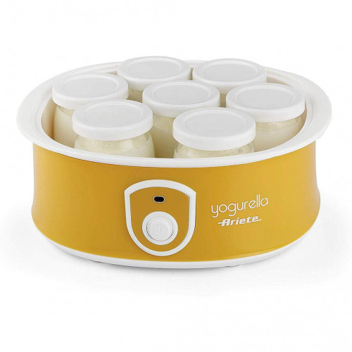 Ariete - Yogurtiera, 7 Vasetti, Giallo