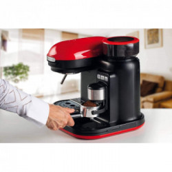 Ariete 1318 - Macchina Caffè, Linea Moderna con Macinacaffè 