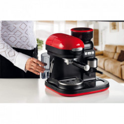 Ariete 1318 - Macchina Caffè, Linea Moderna con Macinacaffè 