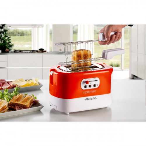 Ariete, Tostapane 2 fette, Arancione, 700 W
