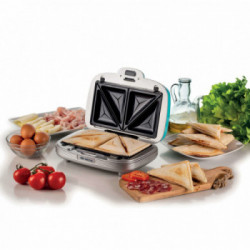 Ariete Party Time 1972 Piastra Multifunzione per Sandwiches e Dolci, American Diner Anni '50