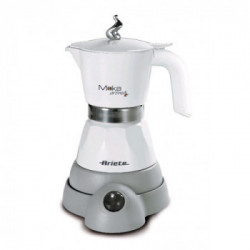 Ariete 1358 Aroma - Moka Elettrica, 4 Tazze, Bianco