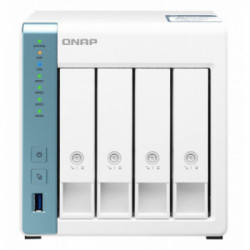 QNAP TS-431P3 AL314 Collegamento ethernet LAN Tower Bianco NAS