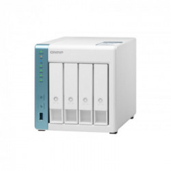 QNAP TS-431P3 AL314 Collegamento ethernet LAN Tower Bianco NAS