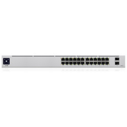 Ubiquiti Networks UniFi 24-Port PoE Gestito L2/L3 Gigabit Ethernet (10/100/1000) Argento 1U Supporto Power over Ethernet (PoE)