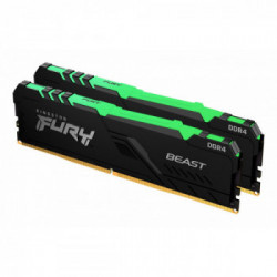 Kingston Technology FURY Beast RGB memoria 16 GB 2 x 8 GB DDR4 3600 MHz