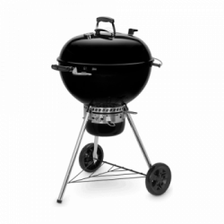 Weber Master Touch GBS E-5750 BLK EU - Barbecue a Carbone, 57 cm, Modello 14701053 + 2 Sacchetti di Bricchetti da 8 Kg