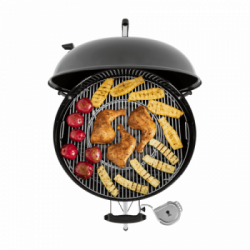 Weber Master Touch GBS E-5750 BLK EU - Barbecue a Carbone, 57 cm, Modello 14701053 + 2 Sacchetti di Bricchetti da 8 Kg