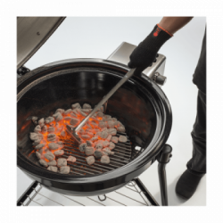 Weber Master Touch GBS E-5750 BLK EU - Barbecue a Carbone, 57 cm, Modello 14701053 + 2 Sacchetti di Bricchetti da 8 Kg