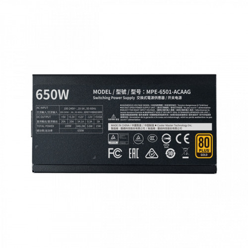 Cooler Master MWE Gold 650 - V2 Full Modular...