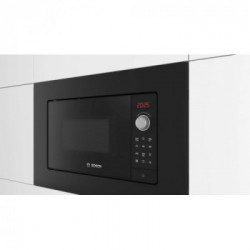 Bosch BEL623MB3 - Forno a Microonde da Incasso con Grill, Serie 2, 20 Litri, 800 W, Nero