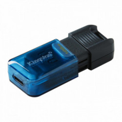 Kingston Technology DataTraveler 80 unità flash USB 128 GB USB tipo-C 3.2 Gen 1 (3.1 Gen 1) Nero, Blu