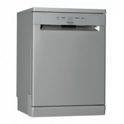 Hotpoint Ariston HFC 2B+26 X - Lavastoviglie da Libera Installazione, Inox, 14 Coperti, Classe E