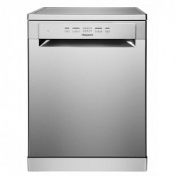 Hotpoint Ariston HFC 2B+26 X - Lavastoviglie da Libera Installazione, Inox, 14 Coperti, Classe E