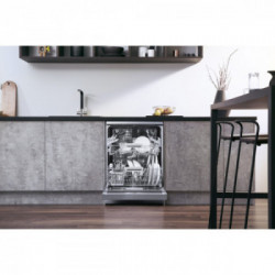 Hotpoint Ariston HFC 2B+26 X - Lavastoviglie da Libera Installazione, Inox, 14 Coperti, Classe E