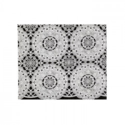 ROTOLO MERLETTO 40 MT.20 TONDO BCO  44500