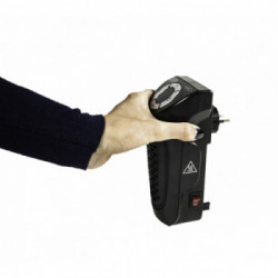 ARGO MIO stufetta elettrica Riscaldatore ambiente elettrico a infrarossi Interno Nero 350 W