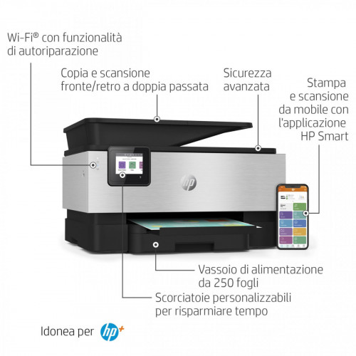 HP Pro 9019e Getto termico d'inchiostro A4 4800...