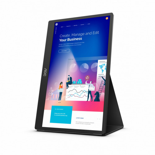 AOC 16T2 monitor touch screen 39,6 cm (15.6")...