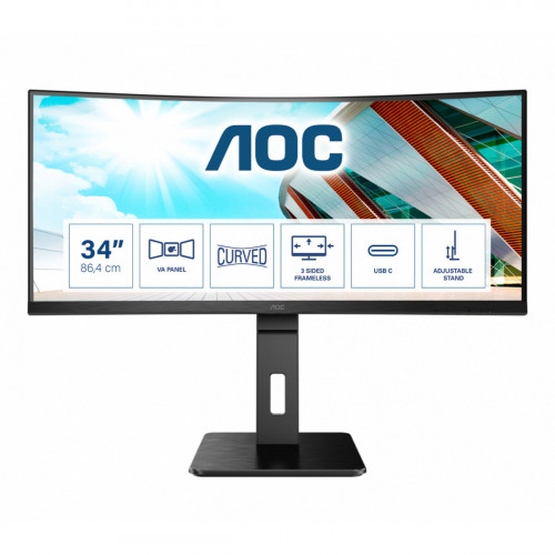 AOC CU34P2C Monitor PC 86,4 cm (34") 3440 x...