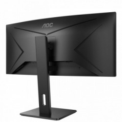 AOC CU34P2C Monitor PC 86,4 cm (34") 3440 x 1440 Pixel UltraWide Quad HD LED Nero
