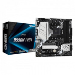 Asrock B550M Pro4 AMD B550 Presa AM4 micro ATX