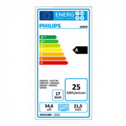 Philips S Line Monitor LCD con tecnologia SoftBlue 223S7EHMB/00