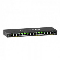 Netgear GS316EPP-100PES switch di rete Gestito Supporto Power over Ethernet (PoE) Nero